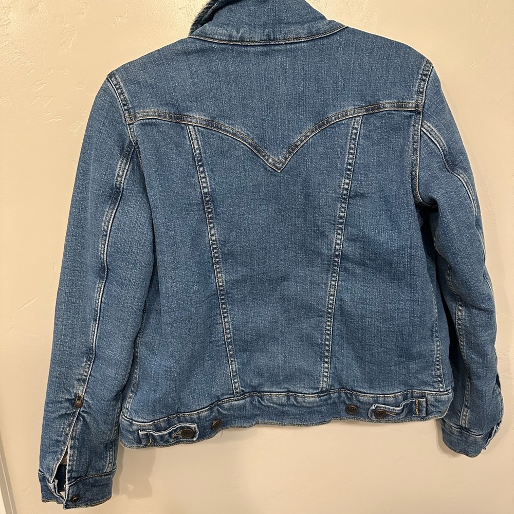 Wrangler Sherpa Denim Jacket - Picture 5 of 5
